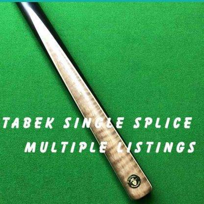 Cue Creator Snooker Cue - Single Face Splice with Maple Veneer